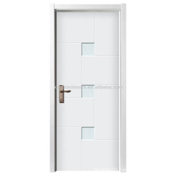 Simple White Painting Solid Wood Door/Interior Wooden Door MS-115 From China Top 10 Brand